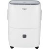 Whirlpool WHAD301CW 30-Pint Portable Dehumidifier with 24-Hour Timer, Auto Shut-Off, Easy-Clean Filter, Auto-Restart and Wheels