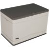 Lifetime Heavy-Duty 80 Gallon Plastic Deck Box, Desert Sand