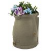 Good Ideas Rain Wizard Urn 50 Gallon Rain Barrel - Sandstone