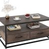 Homfa Coffee Table for Living Room, 43