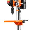 WEN 3.2-Amp 10-Inch 5-Speed Cast Iron Benchtop Drill Press with Laser and Keyless Chuck