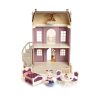 Calico Critters Town Series Elegant Town Manor Gift Set, Dollhouse Playset with Figure, Furniture and Accessories