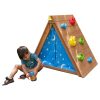 KidKraft A-Frame Wooden Hideaway & Climber Toddler Climbing Toy