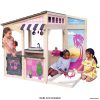 KidKraft Barbie™ Seaside Wooden Outdoor Playhouse with Attachable Doll Table and Chairs