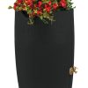 Good Ideas Impressions Havana 50 Gallon Rain Saver - Black