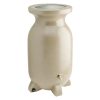 Koolscapes Stone-Look Rain Barrel, 75 gal (285L), Beige, Rustproof Debris Screen, Overflow Spout, Brass Spigot