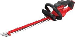 CRAFTSMAN CMCHTS820B V20 Cordless Hedge Trimmer, 22-in. (Tool Only), Red