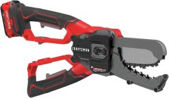 CRAFTSMAN V20 Cordless Lopper, 6 inch, Battery and Charger Included (CMCCSL621D1), Red