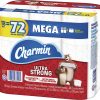 Charmin Ultra Strong Toilet Paper, Mega Roll, 18 Count of 286 Sheets Per Roll