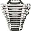 GEARWRENCH 13 Pc. 12 Pt. Ratcheting Combination Wrench Set, SAE - 9312