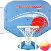 Poolmaster Pro Rebounder Swimming Pool Basketball and Volleyball Game Combo, In-Ground Pool