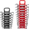 TEKTON Stubby Combination Wrench Set, 20-Piece (5/16-3/4 in., 8-19 mm) - Holder | WCB91601