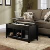 Ktaxon Lift Top Coffee Table Modern Furniture Hidden Compartment and Lift Tablet Black