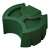 Rain Wizard Plastic Rain Barrel Stand, Green