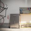 Systembuild Evolution Westford 2 Door/1 Drawer Garage Storage Cabinet, Graphite Gray