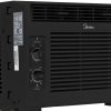 Midea 5,000 BTU 115V Mechanical Window Air Conditioner, Black, MAW05M1WBL