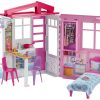 Barbie Estate Fully Furnished Close & Go House with Themed Accessories