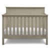 Delta Children Middleton 4-in-1 Convertible Baby Crib, Textured Limestone