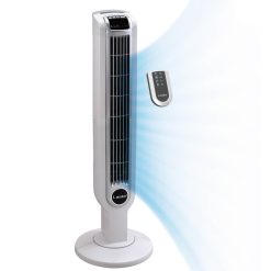 Lasko 36" Tower Fan with Remote Control in White