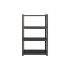 Lorell 3,200 lb Capacity Riveted Steel Shelving 60