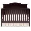 Delta Children Madrid 5-in-1 Convertible Baby Crib, Dark Chocolate