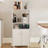 Boahaus Montpellier Kitchen Pantry, White Finish, 23.62'' W, 43.78'' H