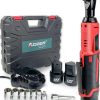 AOBEN Cordless Electric Ratchet Wrench Set, 3/8