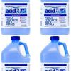 Acid Blue Muriatic Acid by CPDI - Swimming Pool pH Reducer Balancer | Buffered, Low-Fume - Case (4 Gallons)