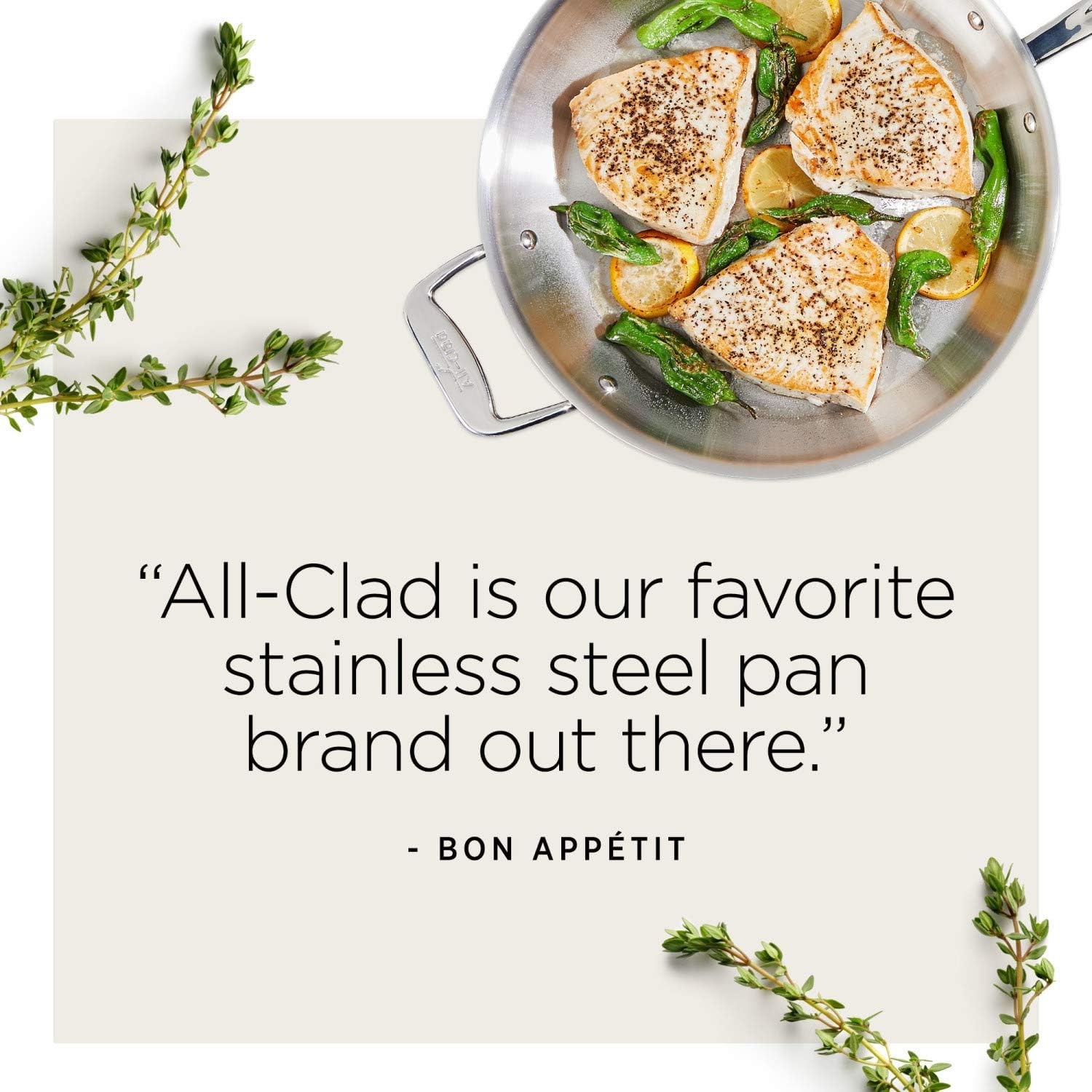 All-Clad D5 5-Ply Stainless Steel Sauce Pan with Lid 3 Quart Induction Oven Broil Safe 600F Pots and Pans, Cookware 9