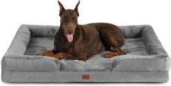 Bedsure Jumbo Orthopedic Dog Bed, Great Dane Dog Beds for Giant Dogs
