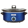 Brentwood Select SC-157N 7-Qt. Slow Cooker (Blue)