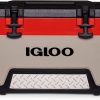Igloo BMX 52 Quart Cooler with Cool Riser Technology, Sandstone Red