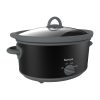 Kenmore Slow Cooker, 5 qt (4.7L), Easy to Use, Dial Control, Black