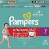 Pampers Cruisers 360 Diapers Size 7 70 Count