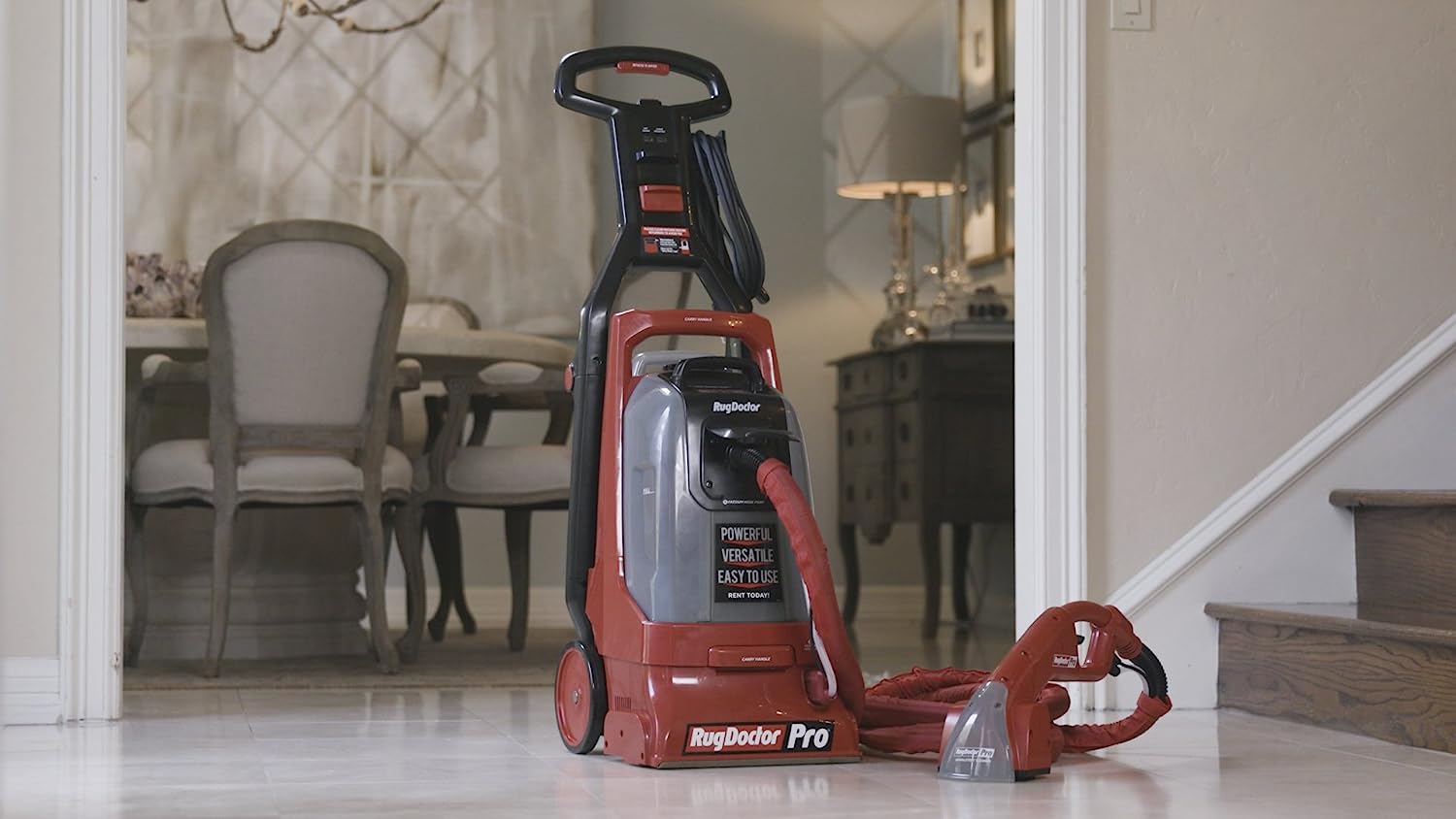 Rug Doctor Pro Motorized Upholstery Tool Attachment For Pro Deep Commercial Carpet Cleaning Machine 8