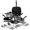 Tramontina 15 Pc Cookware Set - Silver Aluminum Nonstick