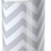 Ubbi Steel Odor Locking, No Special Bag Required Money Saving, Awards-Winning, Modern Design, Registry Must-Have Diaper Pail, Gray Chevron