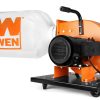 WEN 7.4-Amp Rolling Dust Collector with Induction Motor, 15-Gallon Bag and Optional Wall Mount