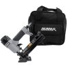 NuMax SFBC940 Pneumatic 4-in-1 18 Gauge 1-5/8 in. Mini Flooring Nailer and Stapler with Canvas Bag