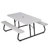 Lifetime 6 Foot Folding Picnic Table, 80215