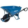 Jackson M6TCFF 6 cu. ft. Seamless Steel Wheelbarrow with Total Control Handles