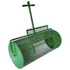 Landzie LNDZ-44-SPREADER 44 in. Metal Basket Lawn and Garden Topdressing Rolling Yard Spreader