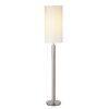 Adesso Hollywood Floor Lamp, Brushed Steel