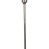 Better Home & Gardens Metal Transitional Floor Lamp, Silver Finish