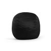 Big Joe Fuf Large Bean Bag Chair, Plush 4ft, Black