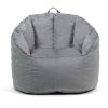 Big Joe Milano Bean Bag Chair, Plush 2.5ft, Gray