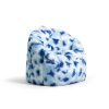 Big Joe Milano Bean Bag Chair, Plushie, 2.5ft, Indigo Tie Dye