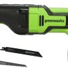 Greenworks 24V Brushless Reciprocating Saw, Battery Not Included 3601302AZ