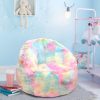 Heritage Club Bean Bag Chair, Pastel Tie Dye