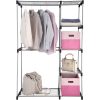 Mainstays Wire Shelf Closet Organizer, 2-Tier, Easy to Assemble